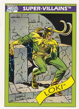 #54 Loki - 1990 Impel Marvel Universe