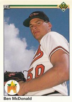 #54 Ben McDonald - Baltimore Orioles - 1990 Upper Deck Baseball