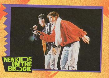 #54b Workin' Hard! - 1989 Topps New Kids on the Block