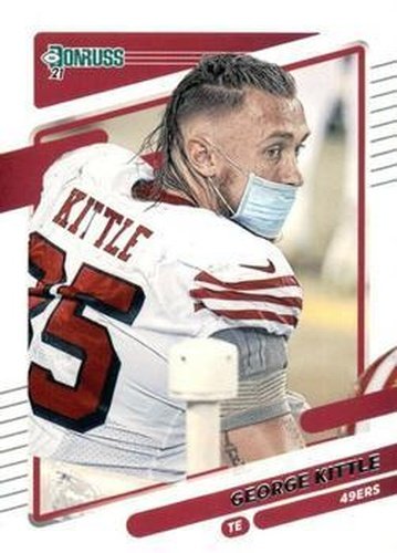 #54b George Kittle - San Francisco 49ers - 2021 Donruss Football