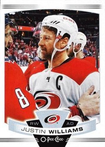 #54b Justin Williams - Carolina Hurricanes - 2019-20 O-Pee-Chee Hockey