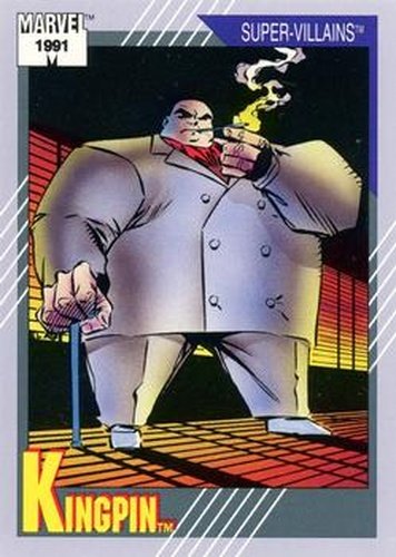 #55 Kingpin - 1991 Impel Marvel Universe Series II