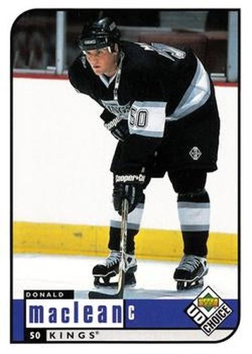 #102 Donald MacLean - Los Angeles Kings - 1998-99 UD Choice Hockey