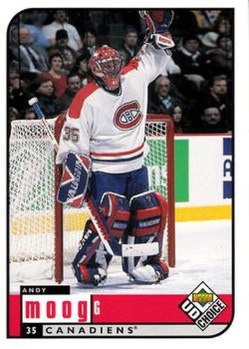 #106 Andy Moog - Montreal Canadiens - 1998-99 UD Choice Hockey
