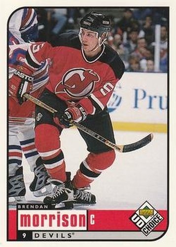 #120 Brendan Morrison - New Jersey Devils - 1998-99 UD Choice Hockey