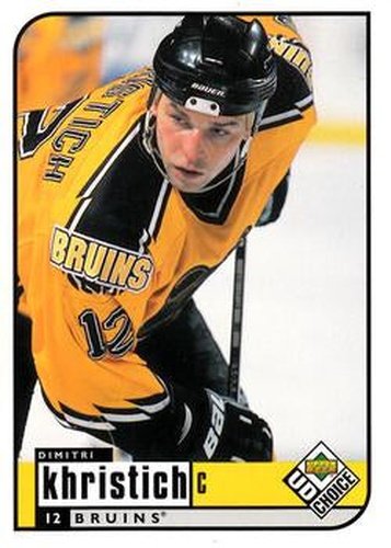 #12 Dmitri Khristich - Boston Bruins - 1998-99 UD Choice Hockey