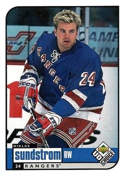 #132 Niklas Sundstrom - New York Rangers - 1998-99 UD Choice Hockey