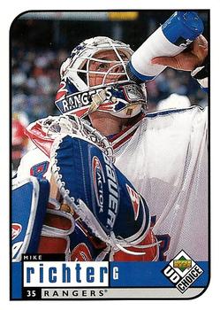 #135 Mike Richter - New York Rangers - 1998-99 UD Choice Hockey