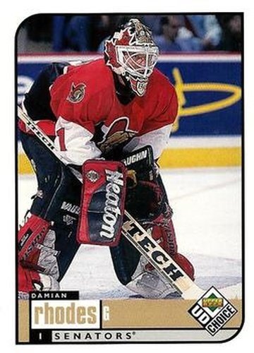 #139 Damian Rhodes - Ottawa Senators - 1998-99 UD Choice Hockey