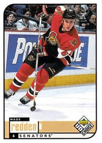 #140 Wade Redden - Ottawa Senators - 1998-99 UD Choice Hockey