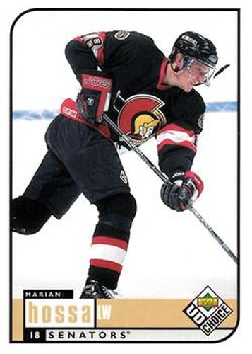 #142 Marian Hossa - Ottawa Senators - 1998-99 UD Choice Hockey