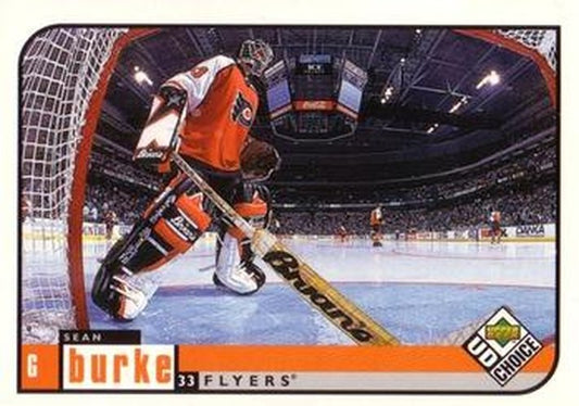 #147 Sean Burke - Philadelphia Flyers - 1998-99 UD Choice Hockey