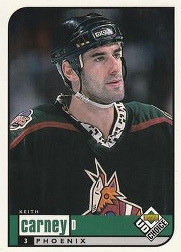 #155 Keith Carney - Phoenix Coyotes - 1998-99 UD Choice Hockey