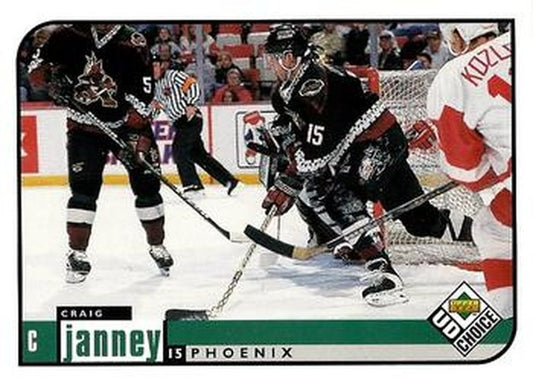 #156 Craig Janney - Phoenix Coyotes - 1998-99 UD Choice Hockey