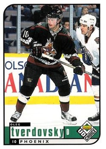 #159 Oleg Tverdovsky - Phoenix Coyotes - 1998-99 UD Choice Hockey