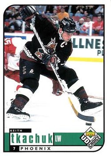 #160 Keith Tkachuk - Phoenix Coyotes - 1998-99 UD Choice Hockey