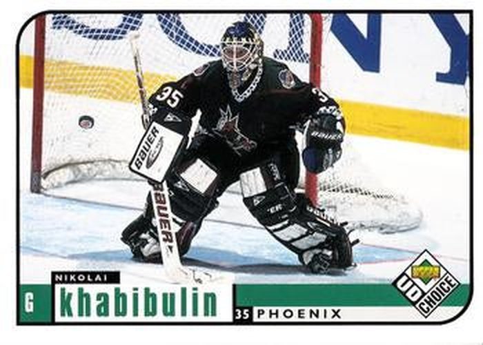 #162 Nikolai Khabibulin - Phoenix Coyotes - 1998-99 UD Choice Hockey