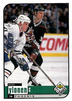 #164 Juha Ylonen - Phoenix Coyotes - 1998-99 UD Choice Hockey