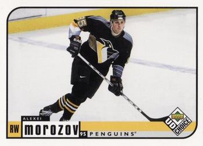#166 Alexei Morozov - Pittsburgh Penguins - 1998-99 UD Choice Hockey