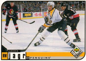 #168 Jaromir Jagr - Pittsburgh Penguins - 1998-99 UD Choice Hockey