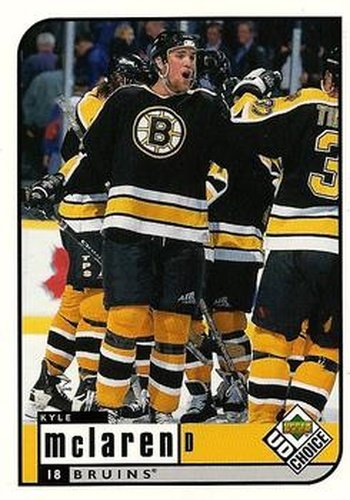 #16 Kyle McLaren - Boston Bruins - 1998-99 UD Choice Hockey