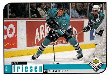 #174 Jeff Friesen - San Jose Sharks - 1998-99 UD Choice Hockey