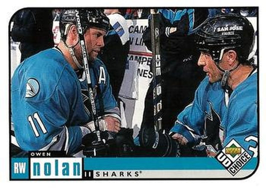 #175 Owen Nolan - San Jose Sharks - 1998-99 UD Choice Hockey
