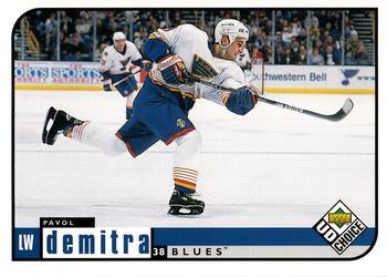 #186 Pavol Demitra - St. Louis Blues - 1998-99 UD Choice Hockey