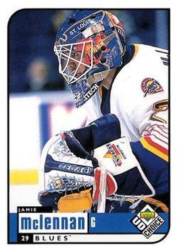 #187 Jamie McLennan - St. Louis Blues - 1998-99 UD Choice Hockey