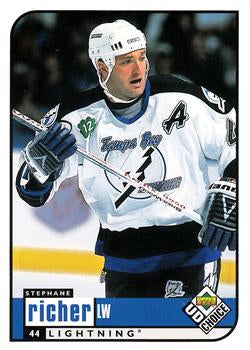 #193 Stephane Richer - Tampa Bay Lightning - 1998-99 UD Choice Hockey