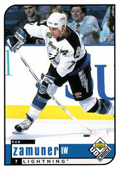#196 Rob Zamuner - Tampa Bay Lightning - 1998-99 UD Choice Hockey