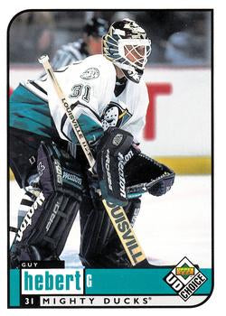 #1 Guy Hebert - Anaheim Mighty Ducks - 1998-99 UD Choice Hockey