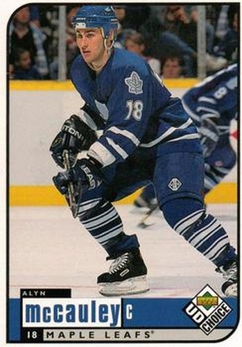 #200 Alyn McCauley - Toronto Maple Leafs - 1998-99 UD Choice Hockey