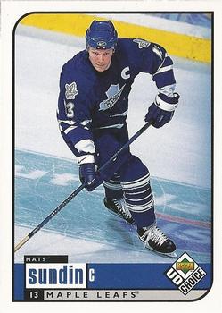 #203 Mats Sundin - Toronto Maple Leafs - 1998-99 UD Choice Hockey
