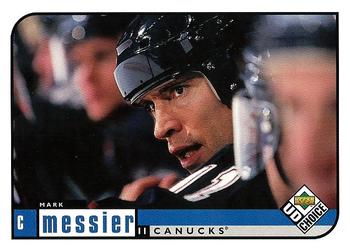 #211 Mark Messier - Vancouver Canucks - 1998-99 UD Choice Hockey