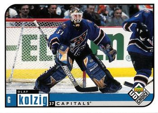 #215 Olaf Kolzig - Washington Capitals - 1998-99 UD Choice Hockey