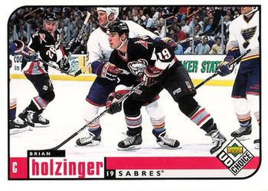 #21 Brian Holzinger - Buffalo Sabres - 1998-99 UD Choice Hockey