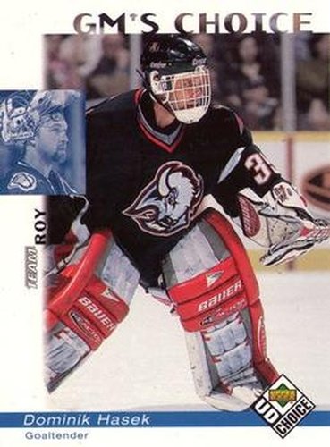 #221 Dominik Hasek - Buffalo Sabres - 1998-99 UD Choice Hockey