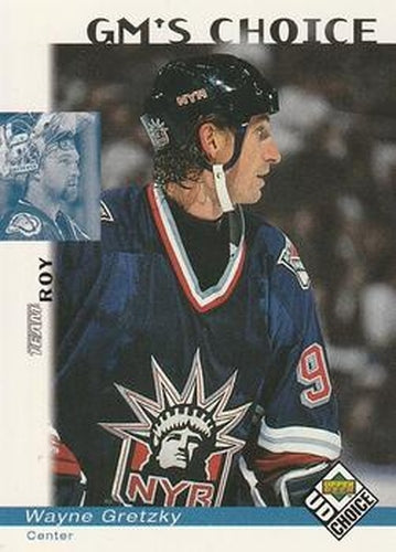 #225 Wayne Gretzky - New York Rangers - 1998-99 UD Choice Hockey