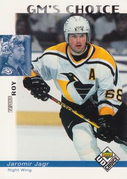#226 Jaromir Jagr - Pittsburgh Penguins - 1998-99 UD Choice Hockey