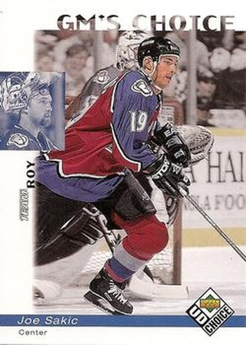 #230 Joe Sakic - Colorado Avalanche - 1998-99 UD Choice Hockey