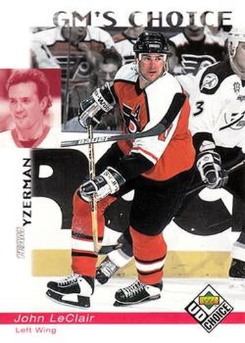 #235 John LeClair - Philadelphia Flyers - 1998-99 UD Choice Hockey