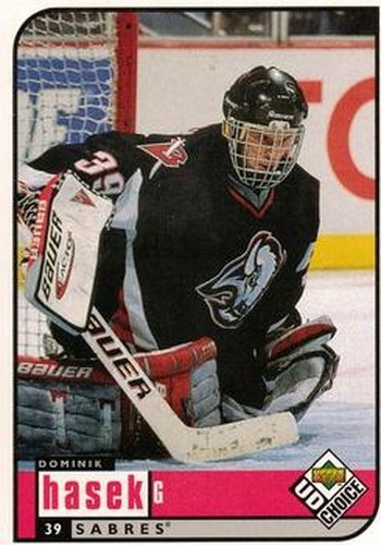 #23 Dominik Hasek - Buffalo Sabres - 1998-99 UD Choice Hockey