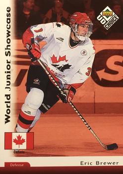 #256 Eric Brewer - Canada - 1998-99 UD Choice Hockey