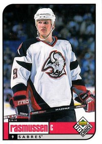 #25 Erik Rasmussen - Buffalo Sabres - 1998-99 UD Choice Hockey