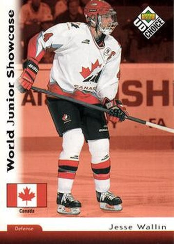 #262 Jesse Wallin - Canada - 1998-99 UD Choice Hockey