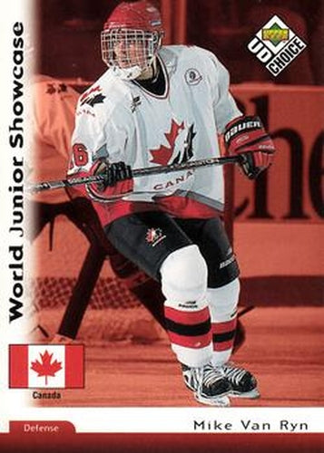 #266 Mike Van Ryn - Canada - 1998-99 UD Choice Hockey