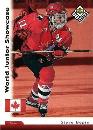 #267 Steve Begin - Canada - 1998-99 UD Choice Hockey