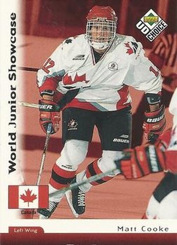 #268 Matt Cooke - Canada - 1998-99 UD Choice Hockey