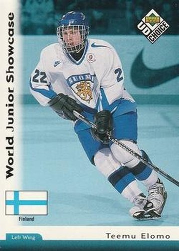 #276 Teemu Elomo - Finland - 1998-99 UD Choice Hockey